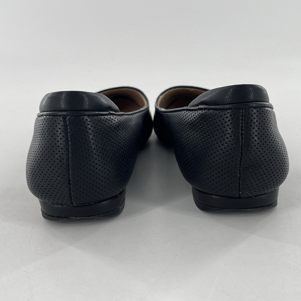 Kelly & Katie Ballet Flat Womens Black 11 M Laser Cut Perfoated Slip‎ On Arlie - Picture 7 of 14
